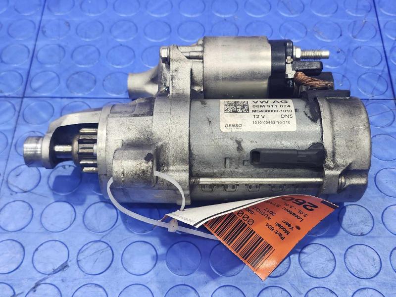 2017-2019 Audi Q7 3.0L Starter Motor Assembly Genuine Denso OEM 06M911024