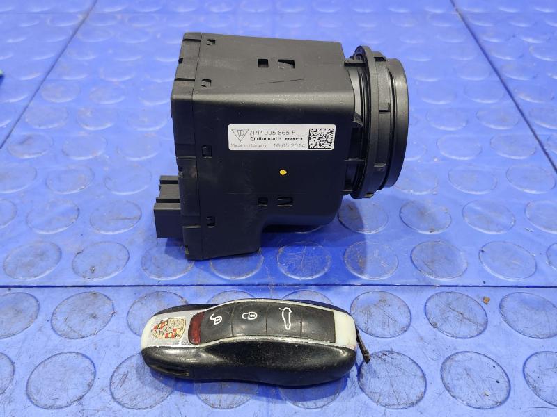 2010-2016 Porsche Panamera Ignition Switch Assembly with Key OEM 7PP905865F