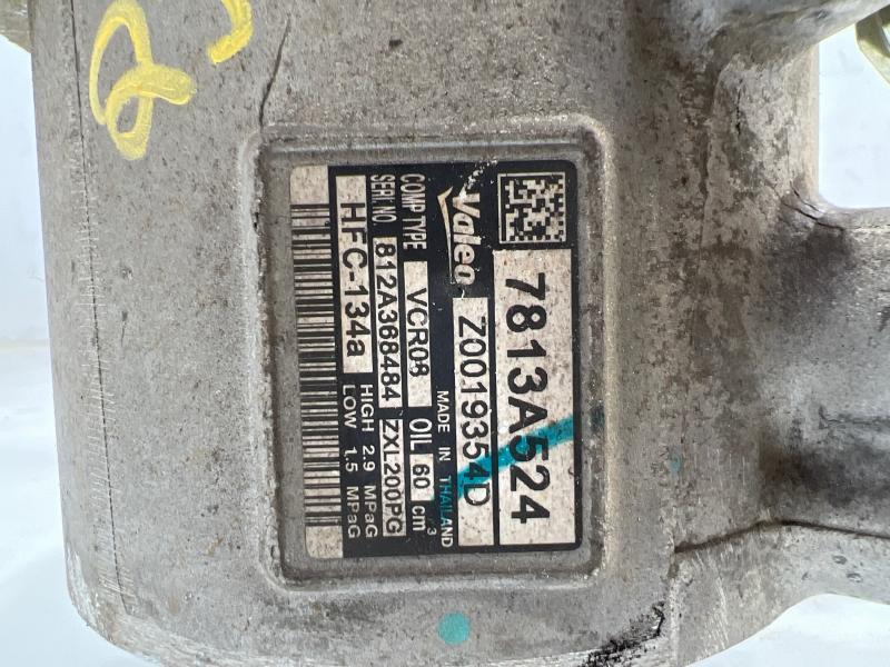 2014 - 2019 Mitsubishi Mirage 1.2L AC Compressor Assembly OEM 7813A524
