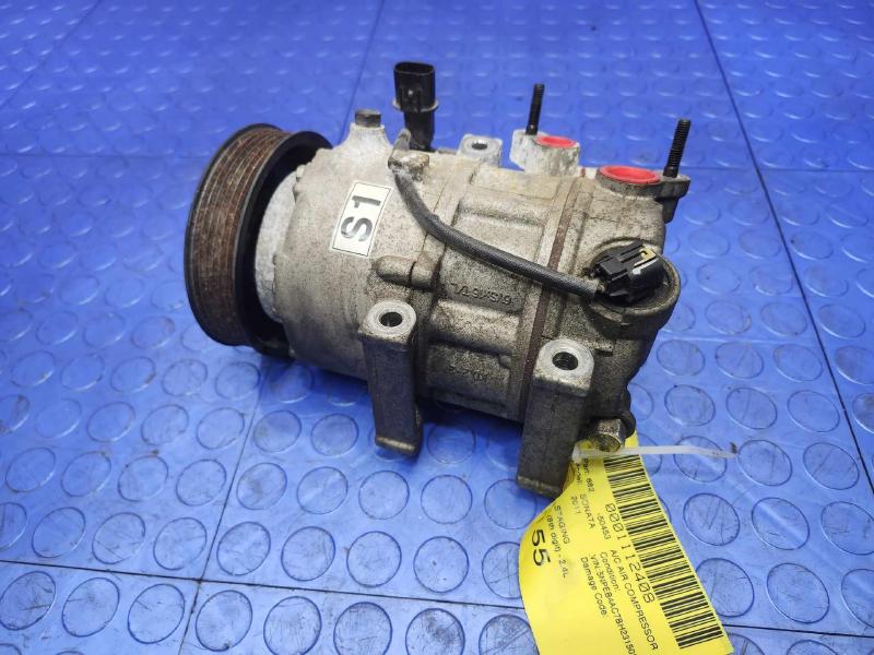 2011-2012 Hyundai Sonata AC Compressor Assembly Genuine OEM 977013R000