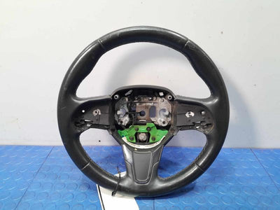 2015-2017 Chrysler 200 Steering Wheel Black Leather NON Heated OEM 5VF12DX9AA
