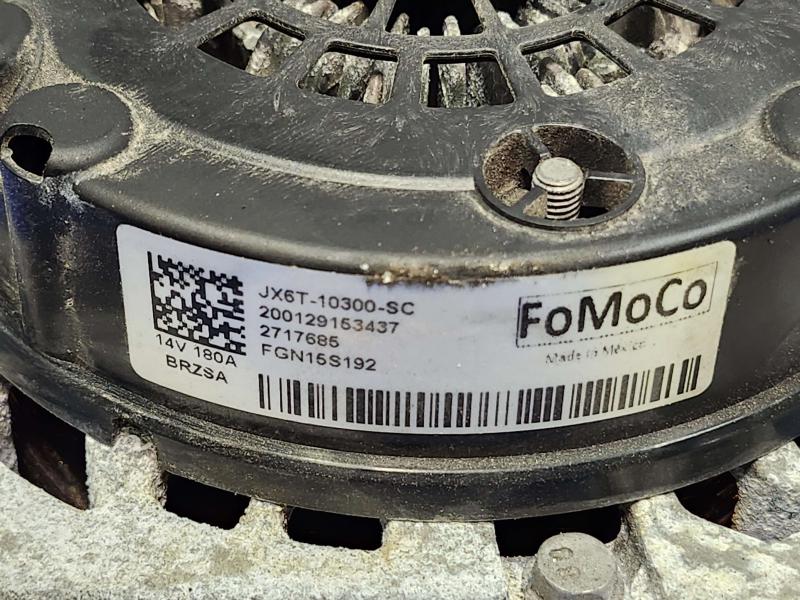 2020 Ford Escape Alternator