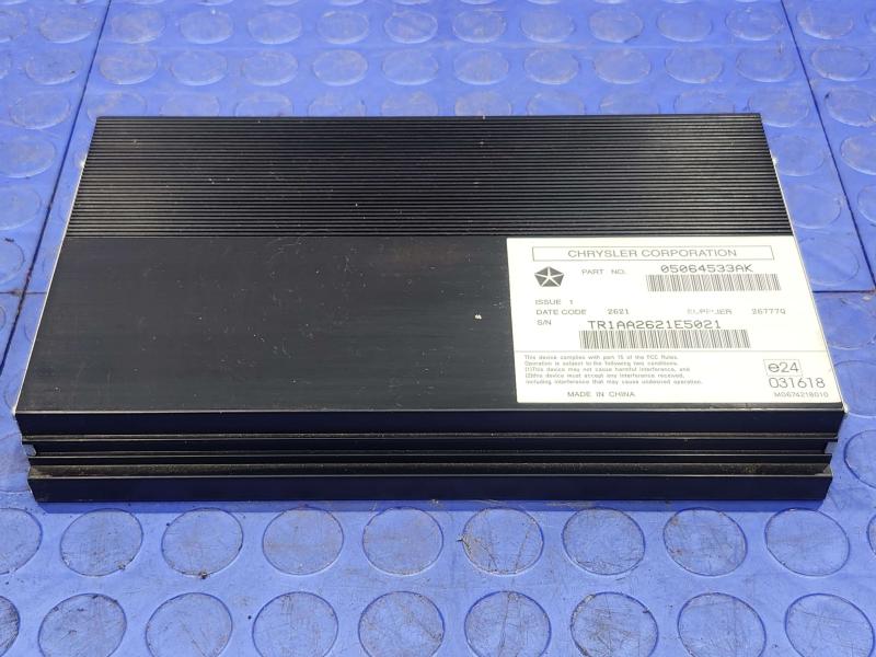 2012 Jeep Grand Cherokee Audio & Visual Equip.(Radio)