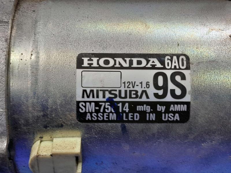 2020 Honda Accord Starter Motor