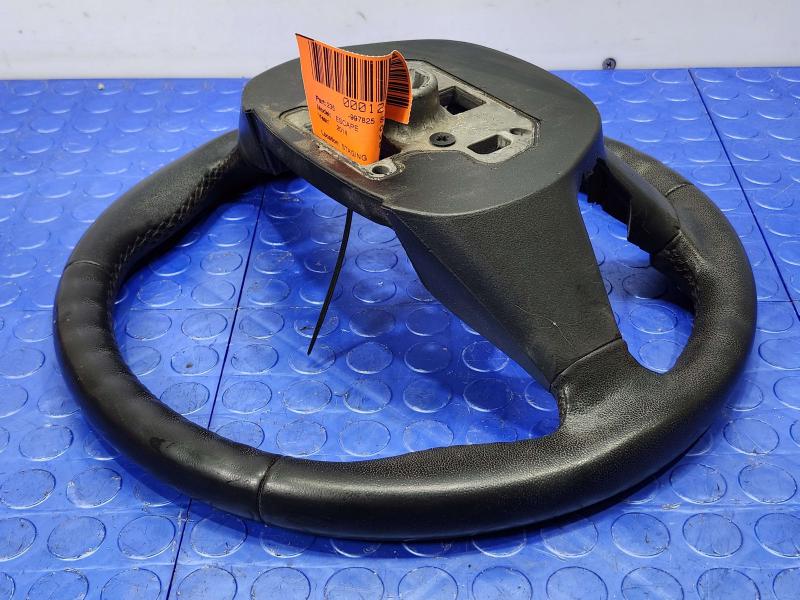 2013-2014 Ford Escape Steering Wheel Black Leather Genuine OEM Part CJ5Z3600FC