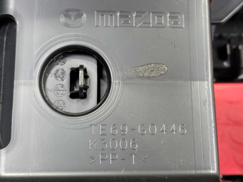 2013-2015 Mazda CX-9 Center Floor Console Assembly Gray Leather OEM TE6964420K05