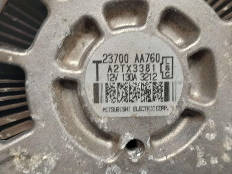 2014-2015 Subaru Forester Alternator Generator Assembly 130 Amp OEM 23700AA760