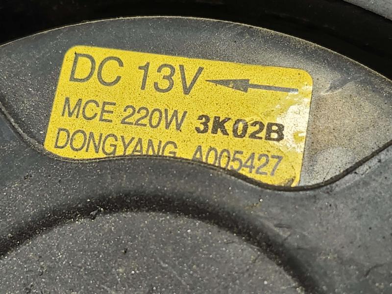2014 Chevrolet Spark Electric Cooling Motor