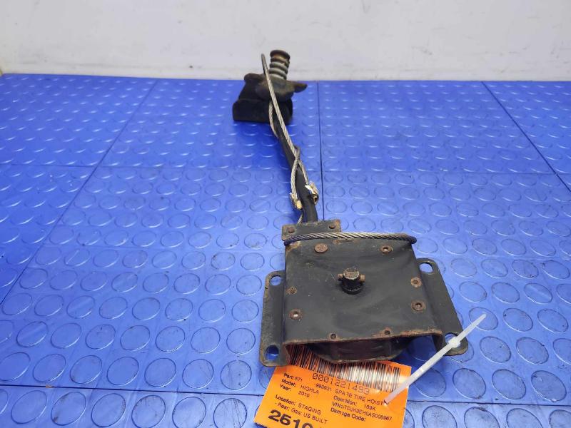 2008-2013 Toyota Highlander Spare Tire Hanger Hoist Assembly OEM 519000E022