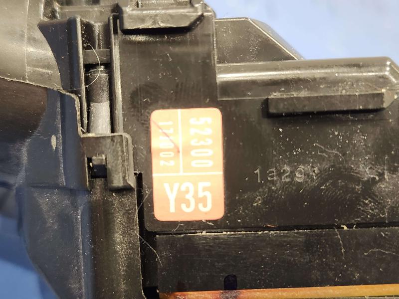 2013 Toyota Yaris Combination Switch