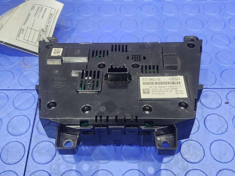 2018 Ford Transit Connect Radio Control Panel Assembly OEM DT1T-18C858-CG