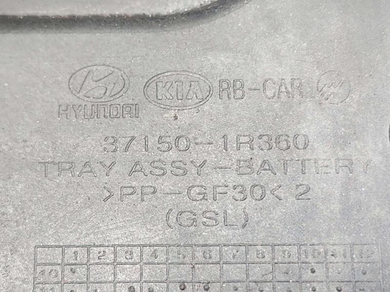 2012-2013 Hyundai Accent OEM Battery Tray Carrier Assembly Genuine 371501R360