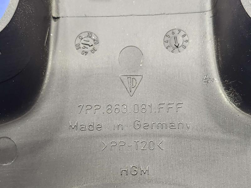 2010-2016 Porsche Panamera 970 Interior Rear View Mirror Cover OEM 7PP863081FFF