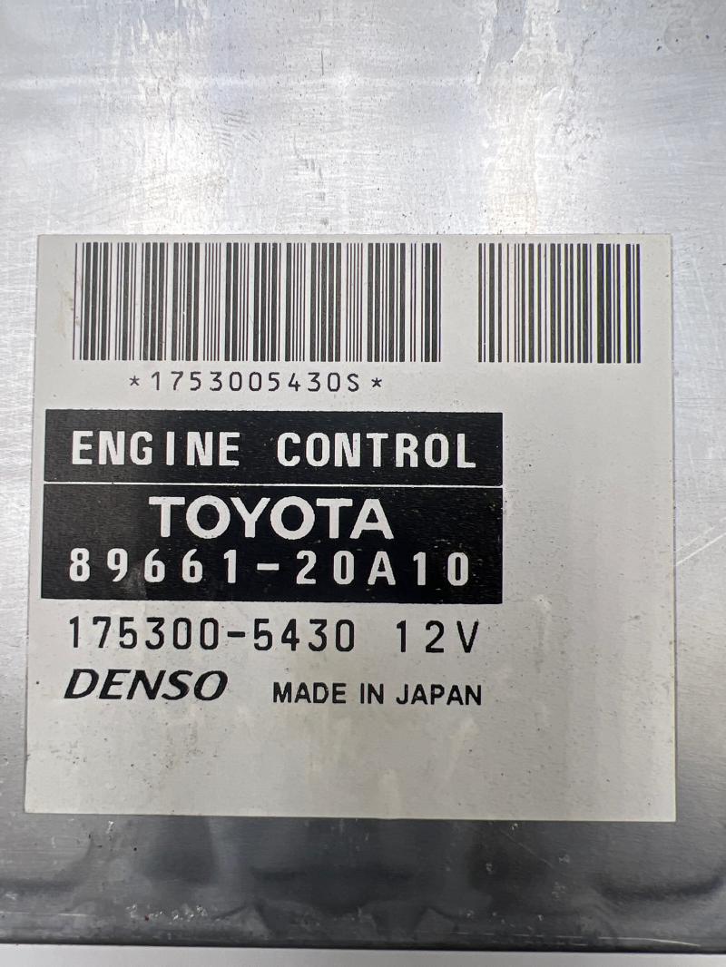 2005 Toyota Celica Engine/Motor Brain Box