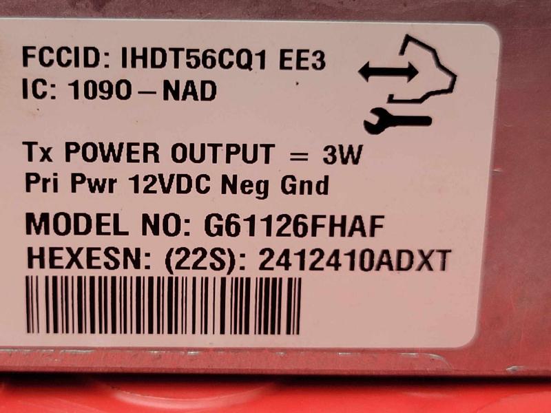 2006 Chevrolet Impala Chassis Brain Box
