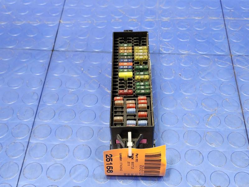 2015 Volkswagen Beetle Cabin Fuse Box Relay Junction Block Genuine OEM