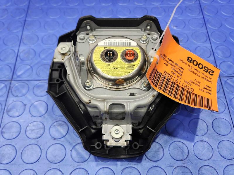 2012 Subaru Impreza Air Bag