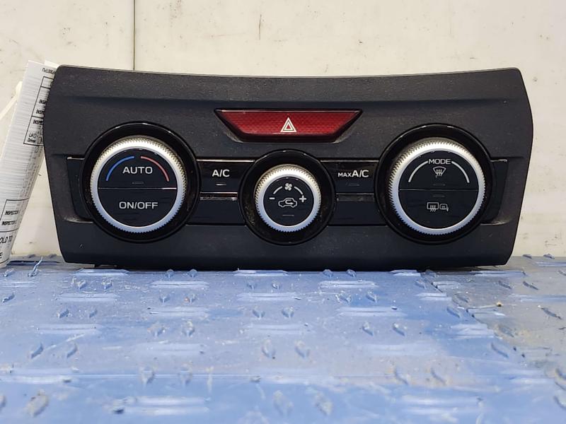 2022 Subaru Crosstrek Heater A/C Control