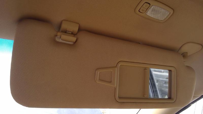 2011 - 2014 Hyundai Sonata Sun Visor Tan RH Passenger Side OEM 852024R021YDA