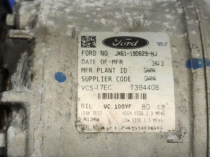 2020 Ford Escape A/C Air Compressor
