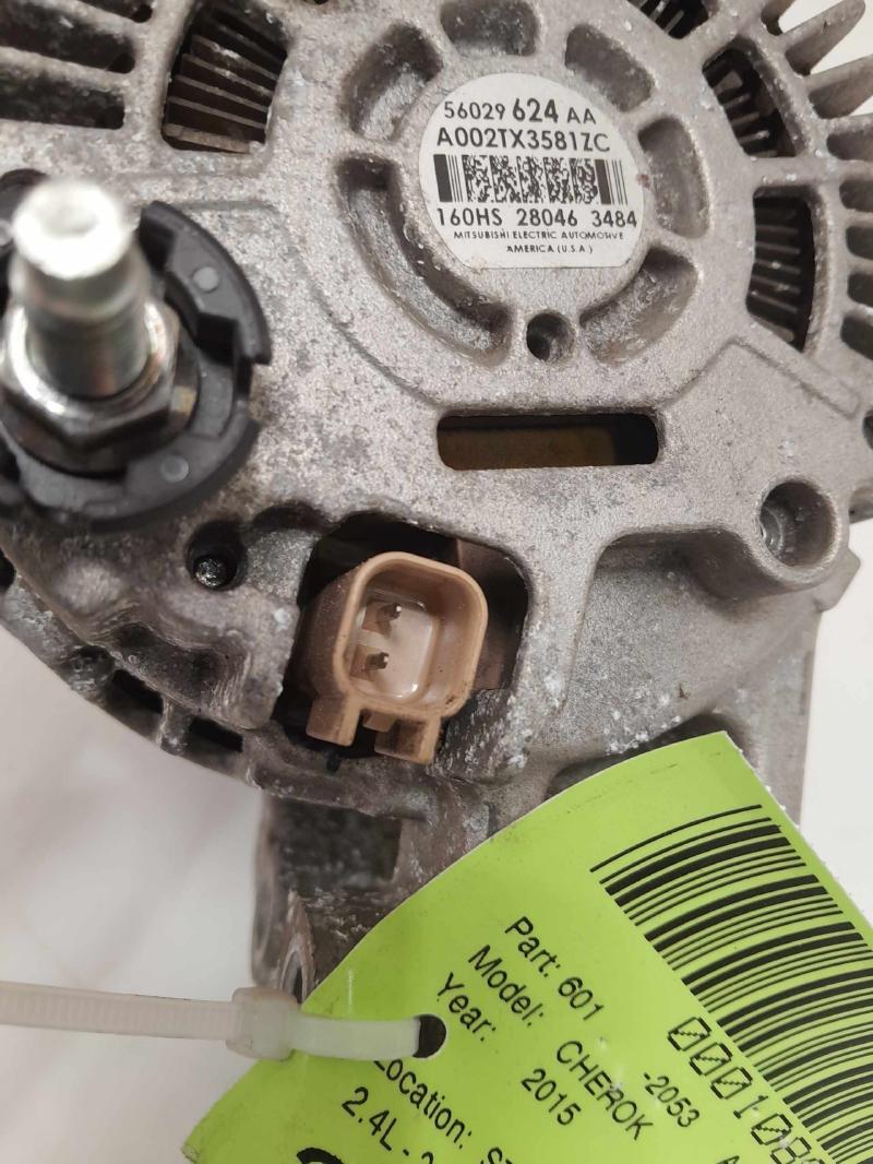 2015 Jeep Cherokee Alternator
