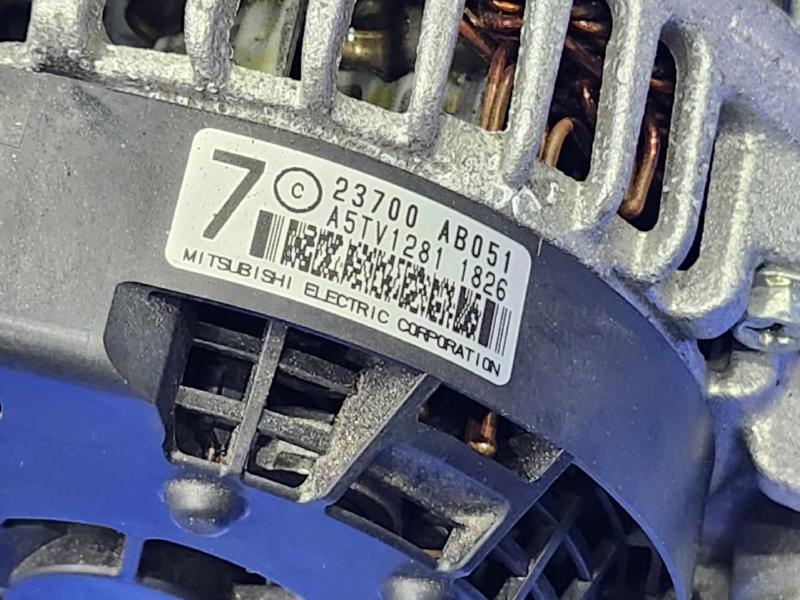 2021 Subaru Crosstrek Alternator