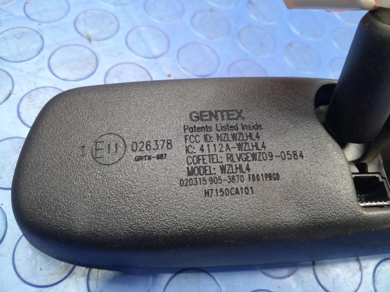 2015 Subaru Crosstrek Rear View Mirror
