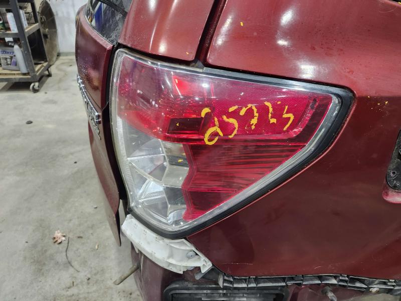 2010 Subaru Forester Tail Light Assembly