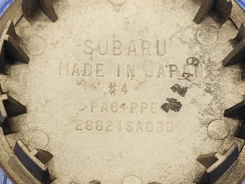 2008-2014 Subaru WRX Alloy Wheel Center Cap Genuine OEM Part 28821SA030