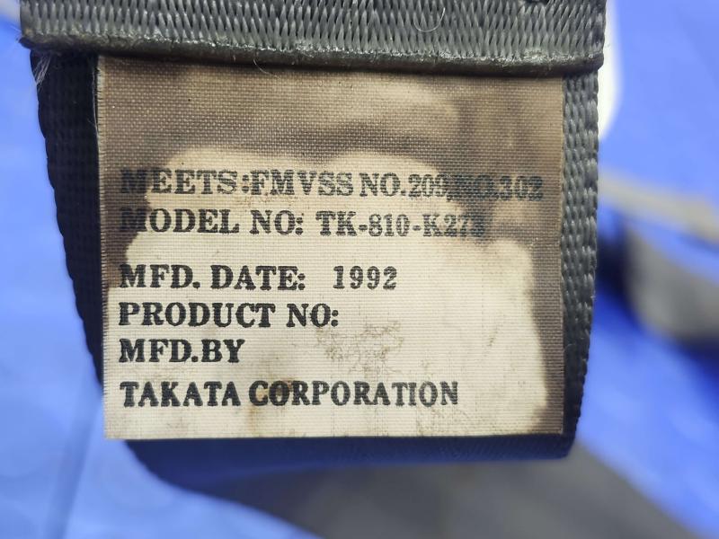 1992 Isuzu NPR Front Seat Belt