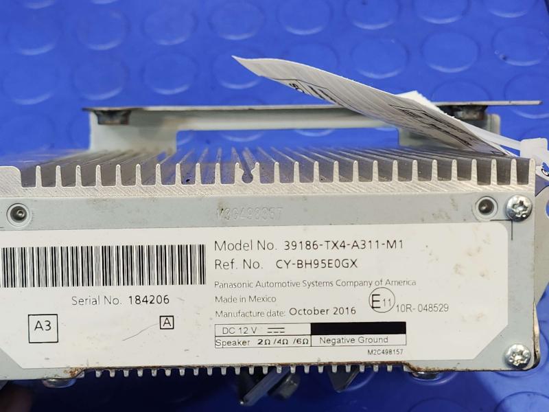 2016-2018 Acura RDX Radio Amplifier Module Genuine OEM Part 39186TX4A31