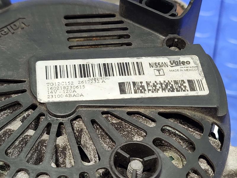 2016 Nissan Rogue Alternator