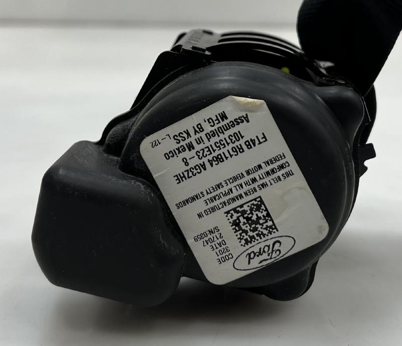 2015 - 2023 Ford Edge Rear Center Seat Belt Retractor / Pretensioner Black OEM
