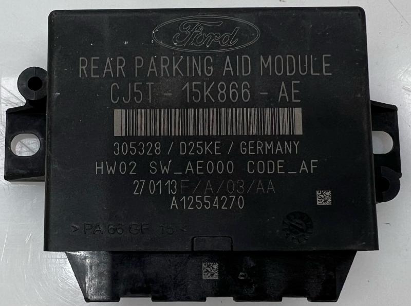 2013 - 2016 Ford Escape Rear Parking Aid Module OEM CJ5T15K866AE