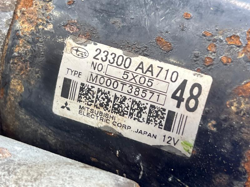 2016 Subaru Forester Starter Motor