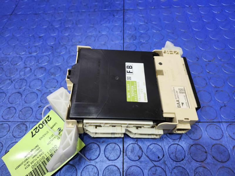 2015 Toyota Avalon Cabin Fuse Box