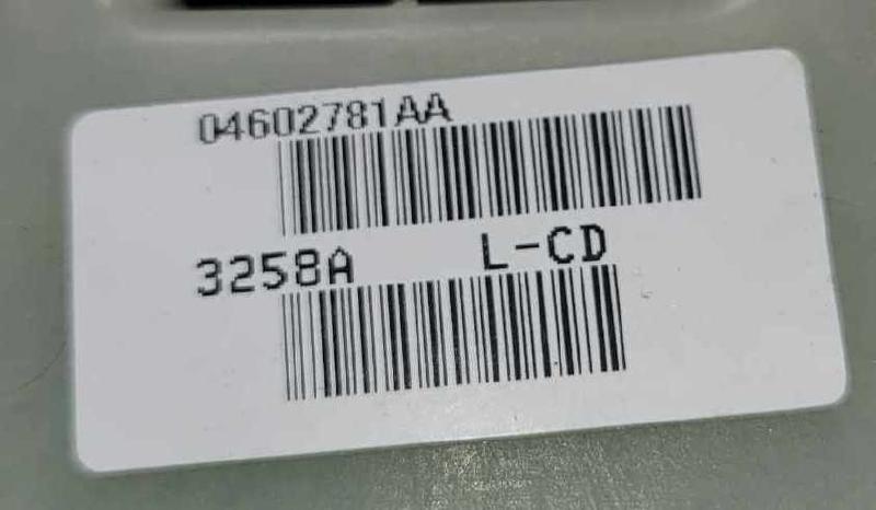 2006 - 2010 Jeep Commander Master Window Switch w/ Auto Fronts OEM 04602781AA