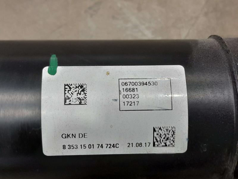 2018 Maserati Ghibli 3.0L RWD Rear Driveshaft Propeller Shaft Assembly OEM 670039453