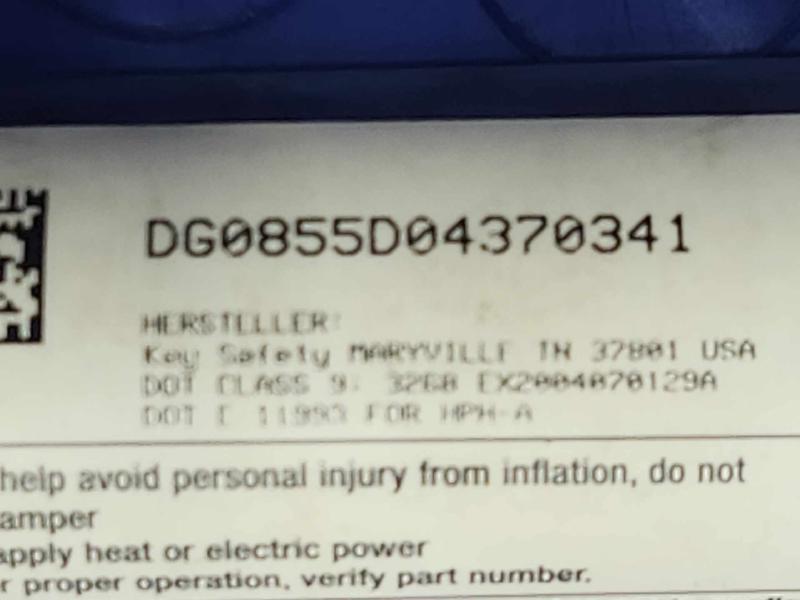 2007 Cadillac Escalade ESV Air Bag