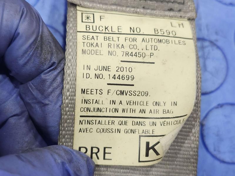 2010 Subaru Forester Front Seat Belt