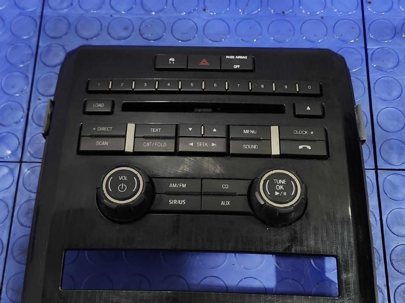 2009-2010 Ford F-150 Radio Control Panel Genuine OEM Part 9L3T-18A802-HB