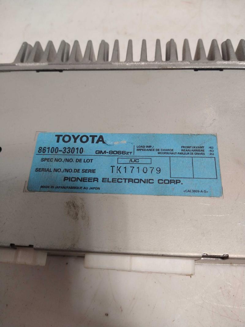2000 Lexus ES300 Audio & Visual Equip.(Radio)
