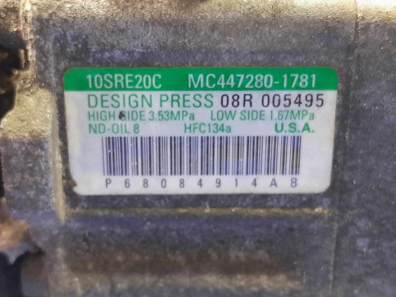 2015 Dodge Journey A/C Air Compressor