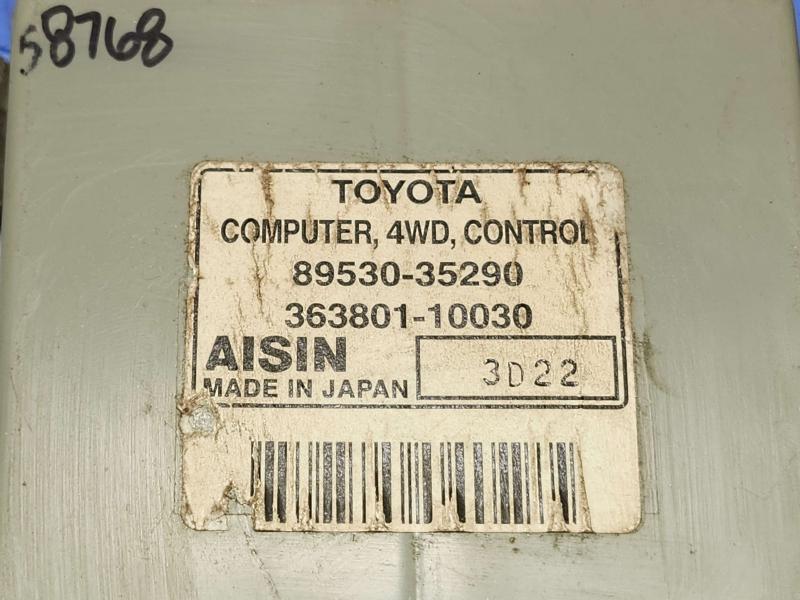 2003 Toyota 4Runner Chassis Brain Box