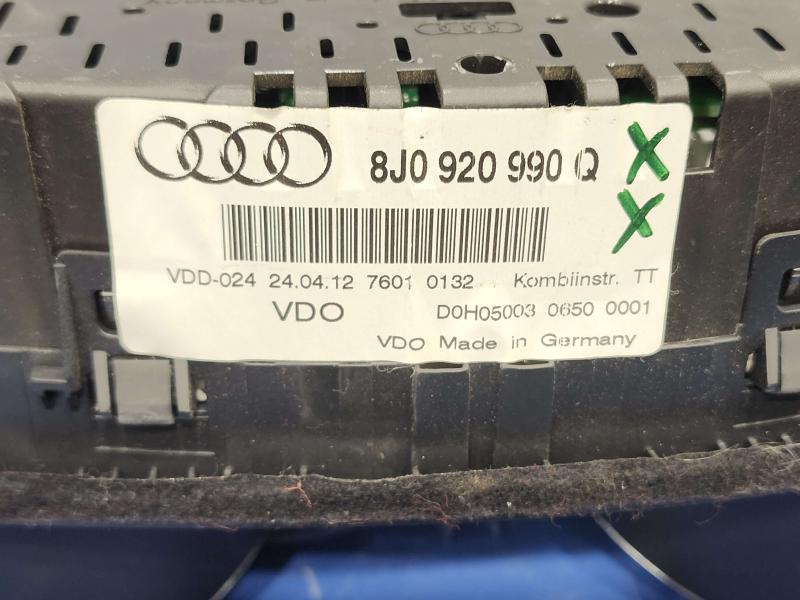 2012 Audi TT Speedometer