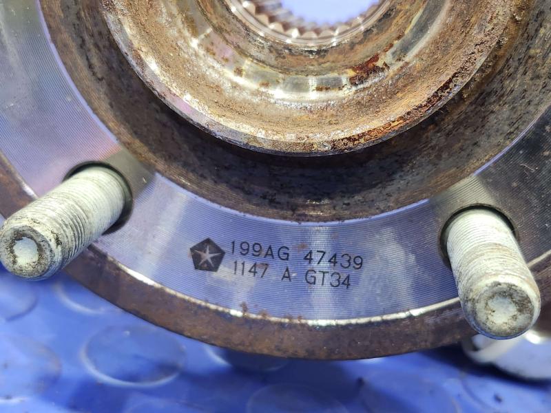 2017 Dodge Grand Caravan Spindle Knuckle Front