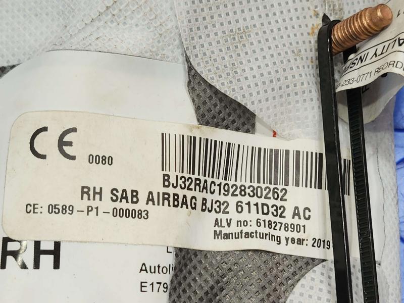 2020 Land Rover Discovery Sport Air Bag