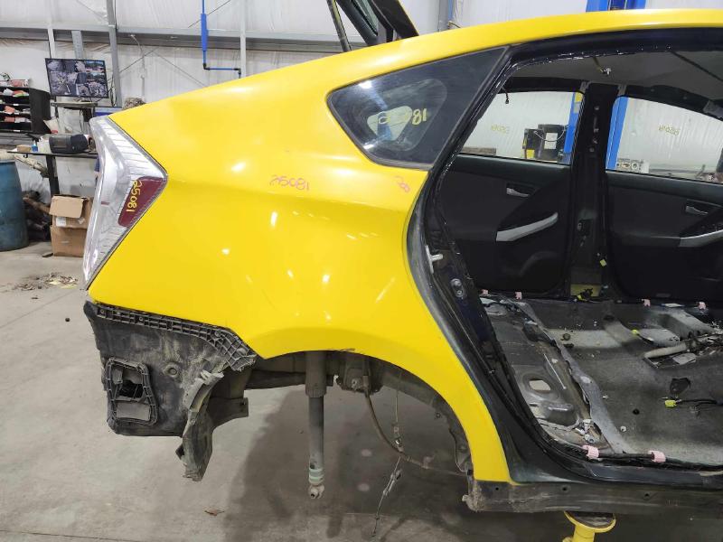 2013 Toyota Prius Quarter Panel