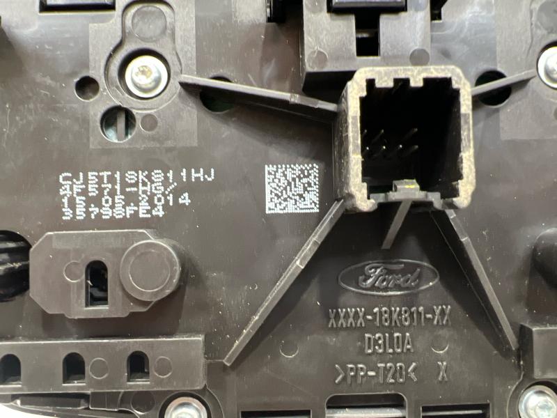 2013 - 2016 Ford Escape Radio Control Panel w/o Sony w/ 8' Display Opt OEM CJ5Z18C858HJ