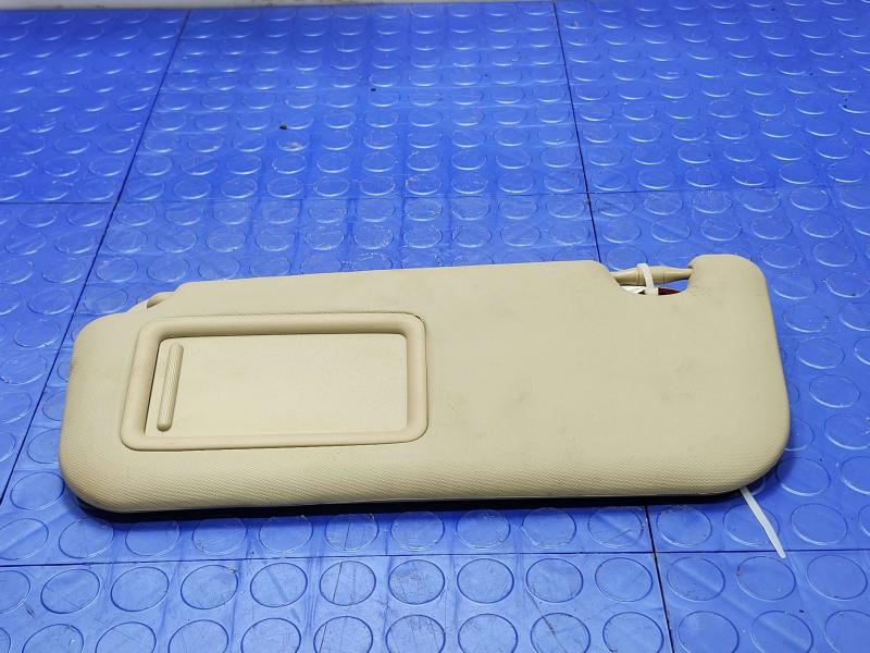 2014-2016 Toyota Corolla Sun Visor Left Driver Side Tan OEM 7432002B50A0,LH